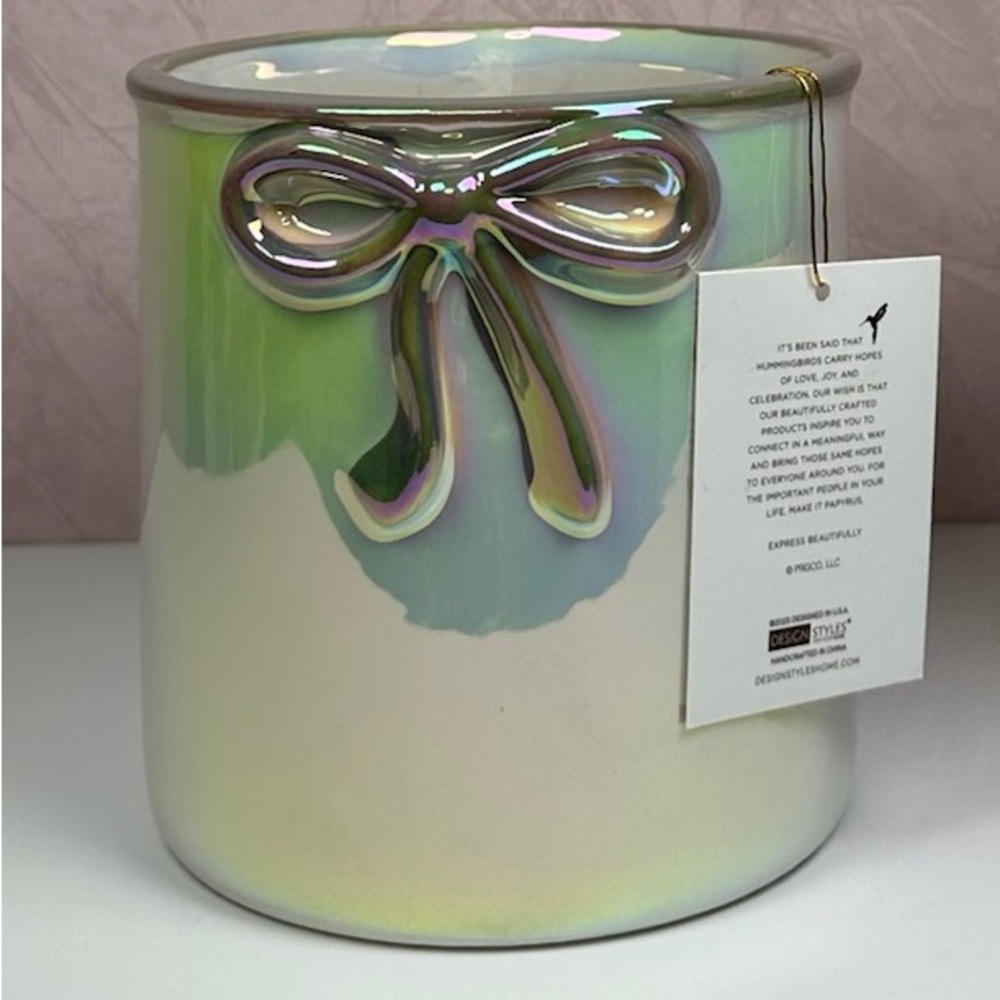 Papyrus Iridescent Ceramic Utensil Holder - Picture 9 of 15